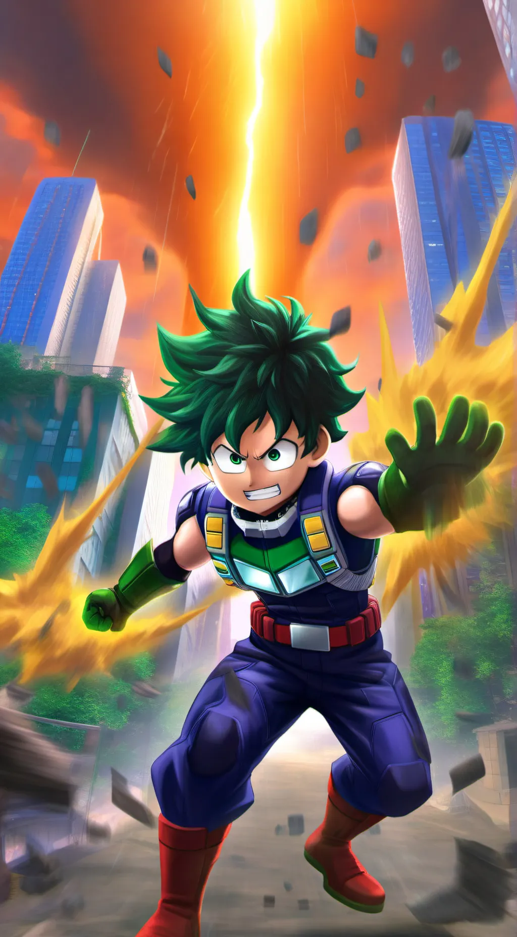 ai character: MHA new students  background
