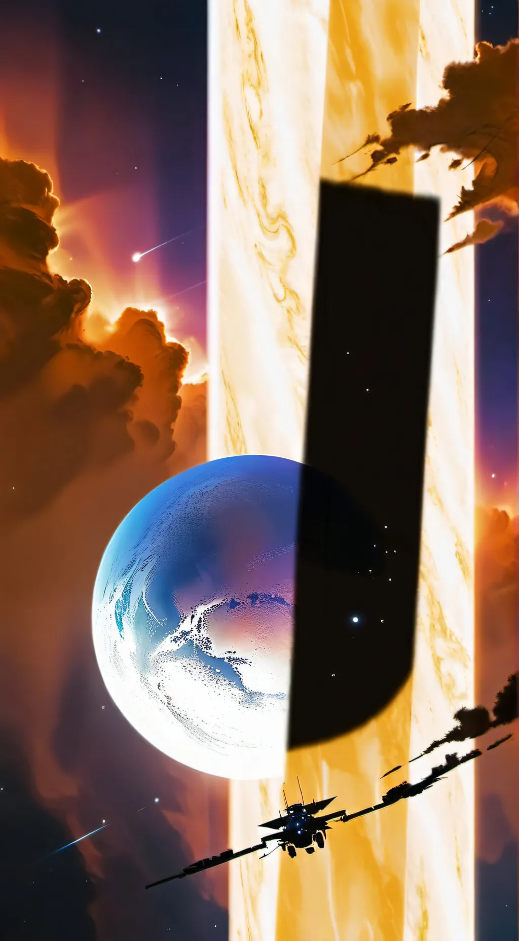 ai character: planet x♂️ background