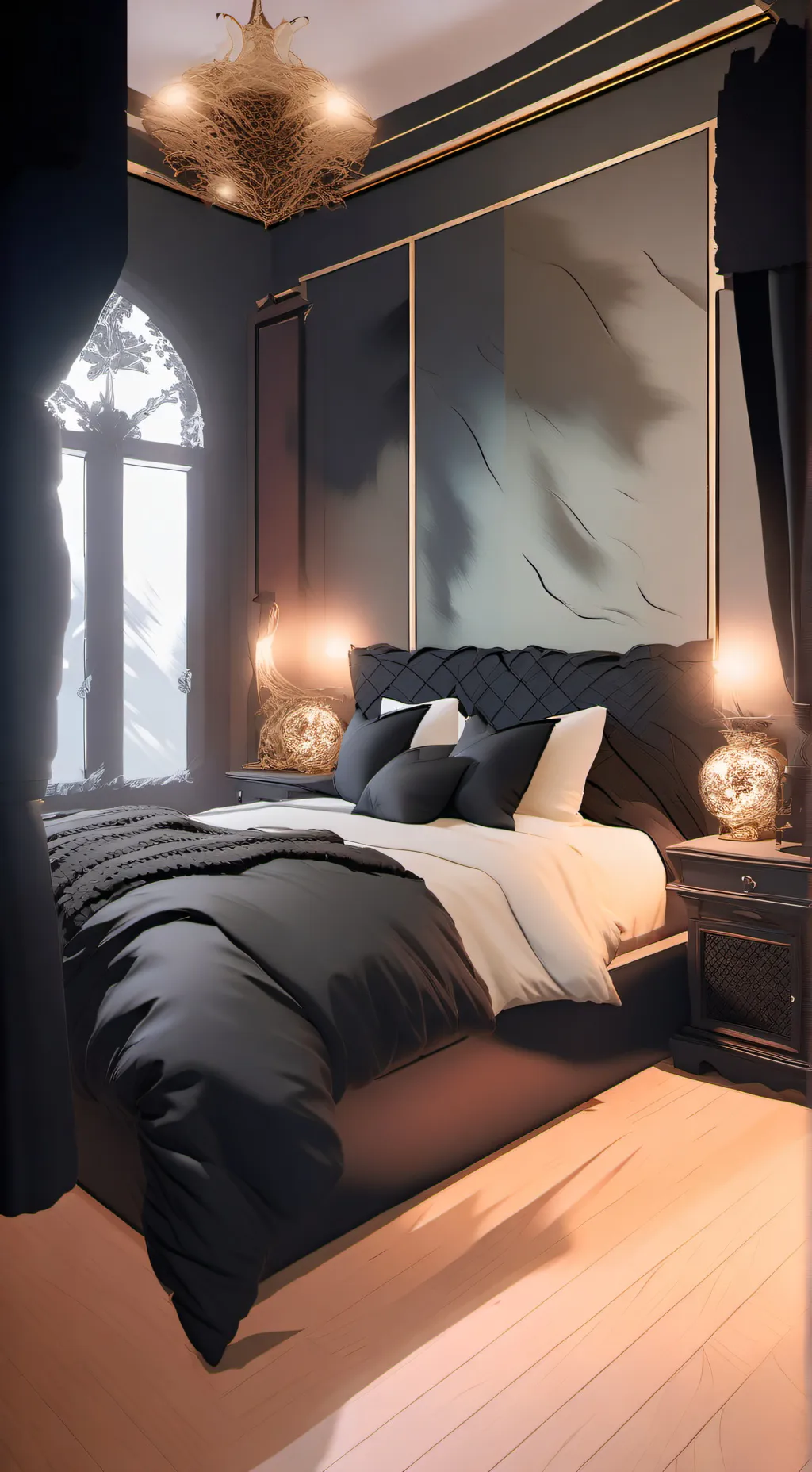 ai character: Russo lockwood  background