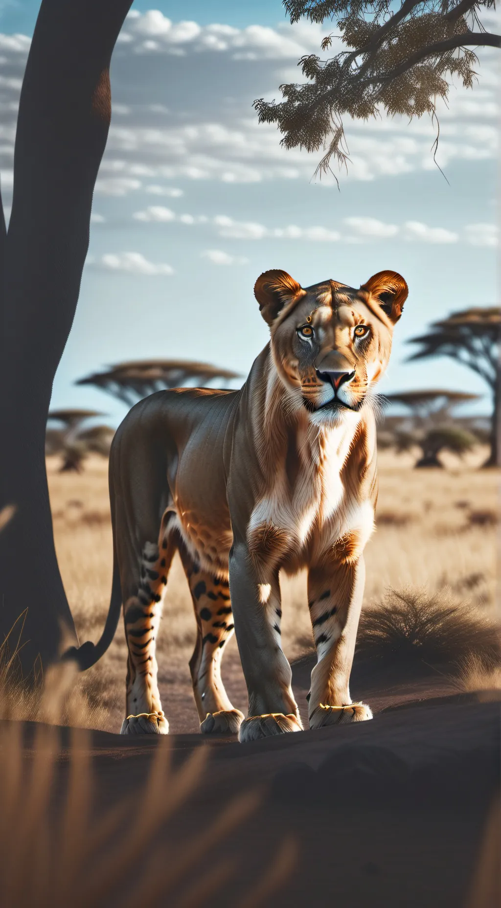 ai character: Сарафинна background