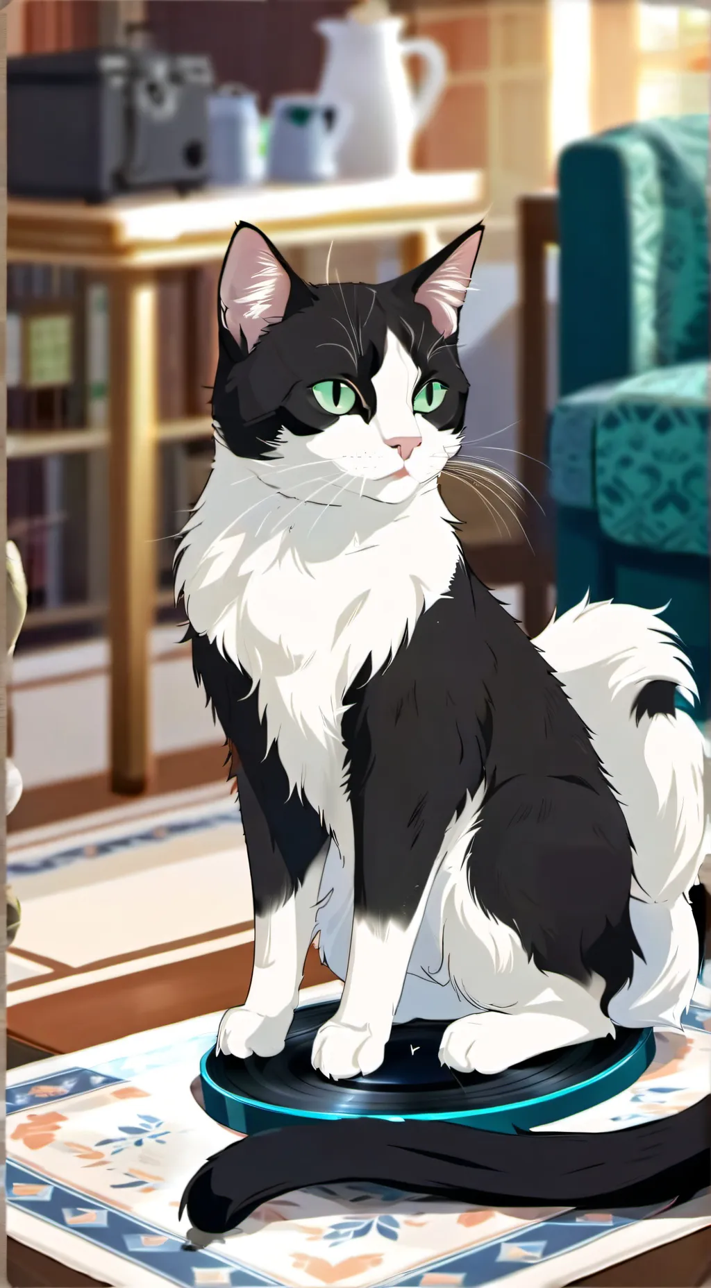 ai character: solarballs  background