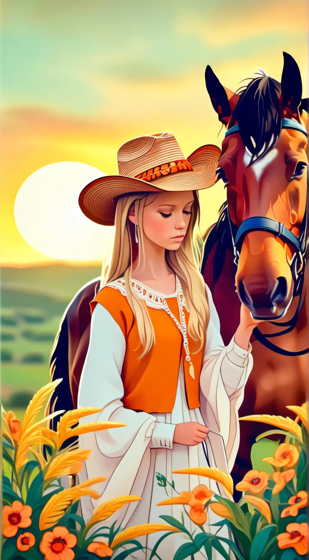 ai character: Amelia background