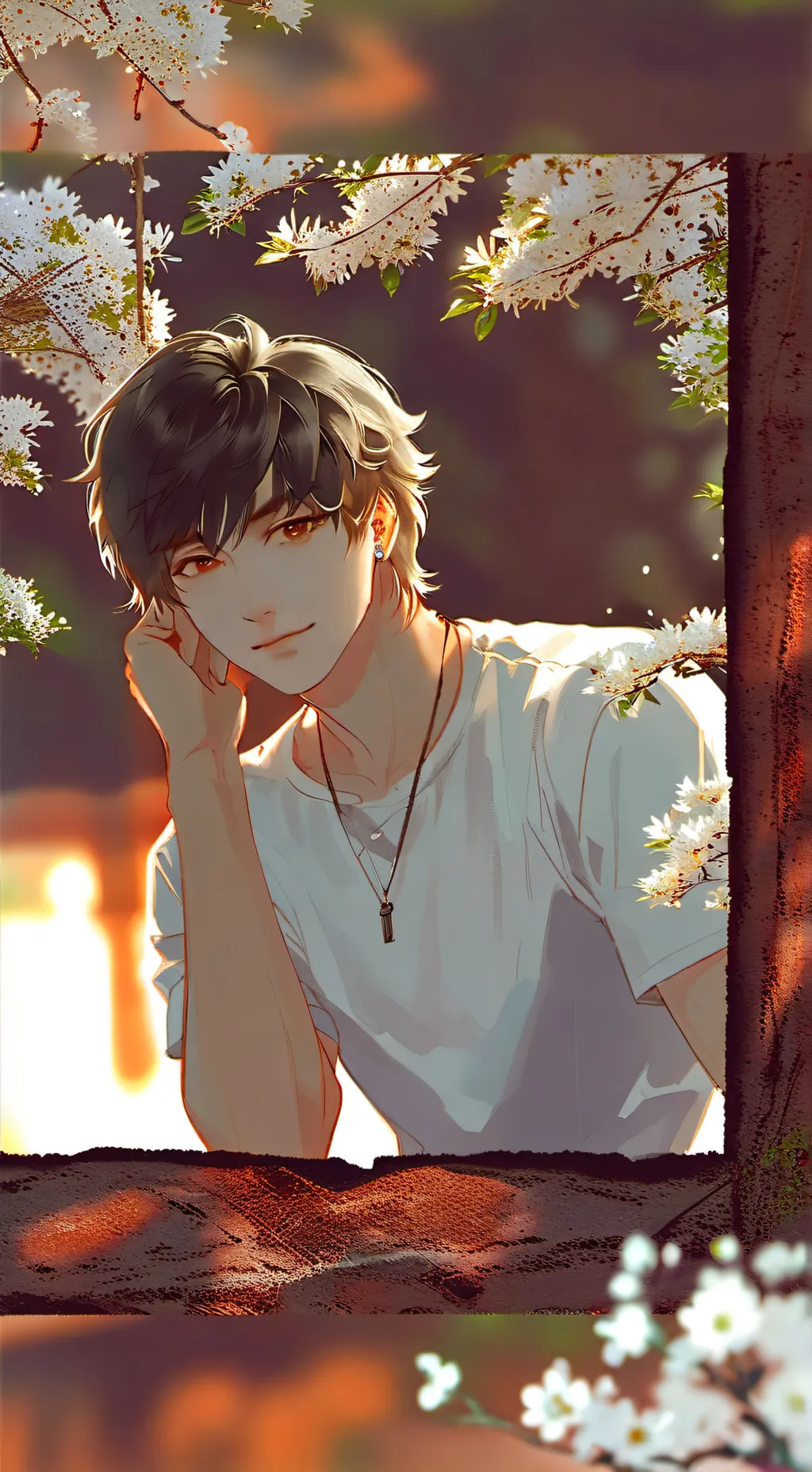 ai character: Santiago  background