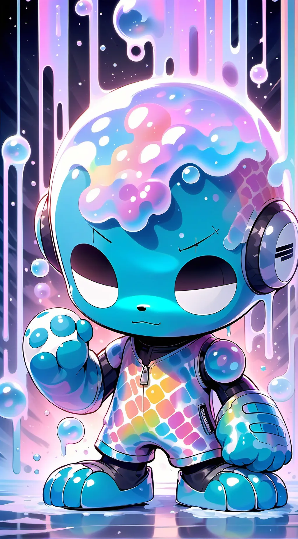 ai character: Azurea background