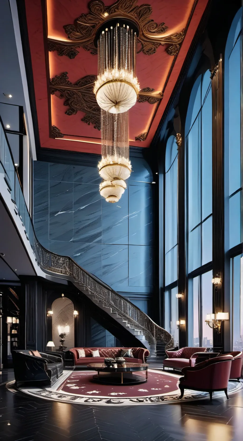 ai character: REDEMPTION HOTEL!! background