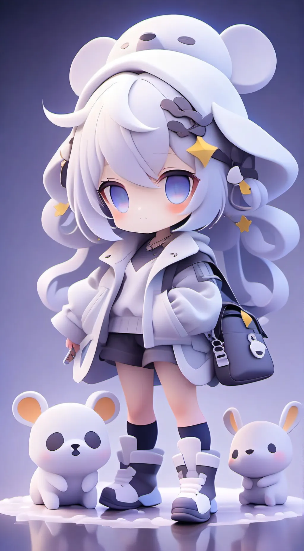 ai character: Forsaken road trip background