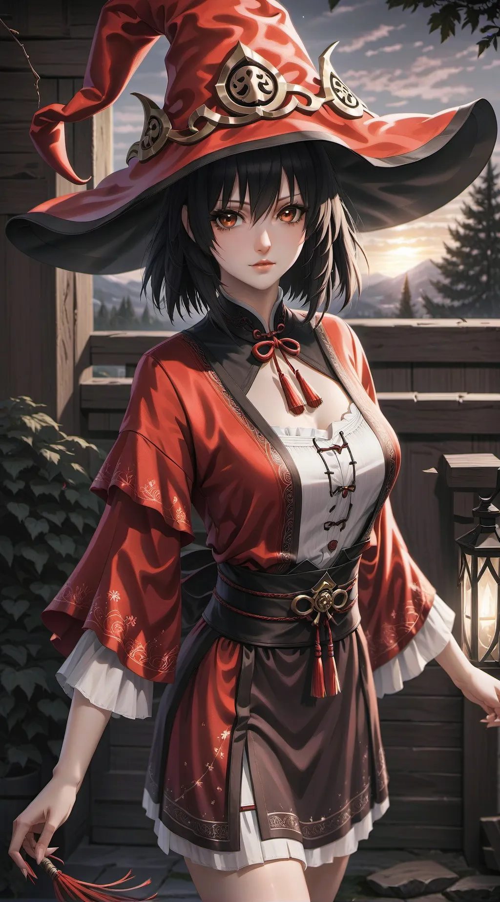 ai character: Sakamata Reiren  background