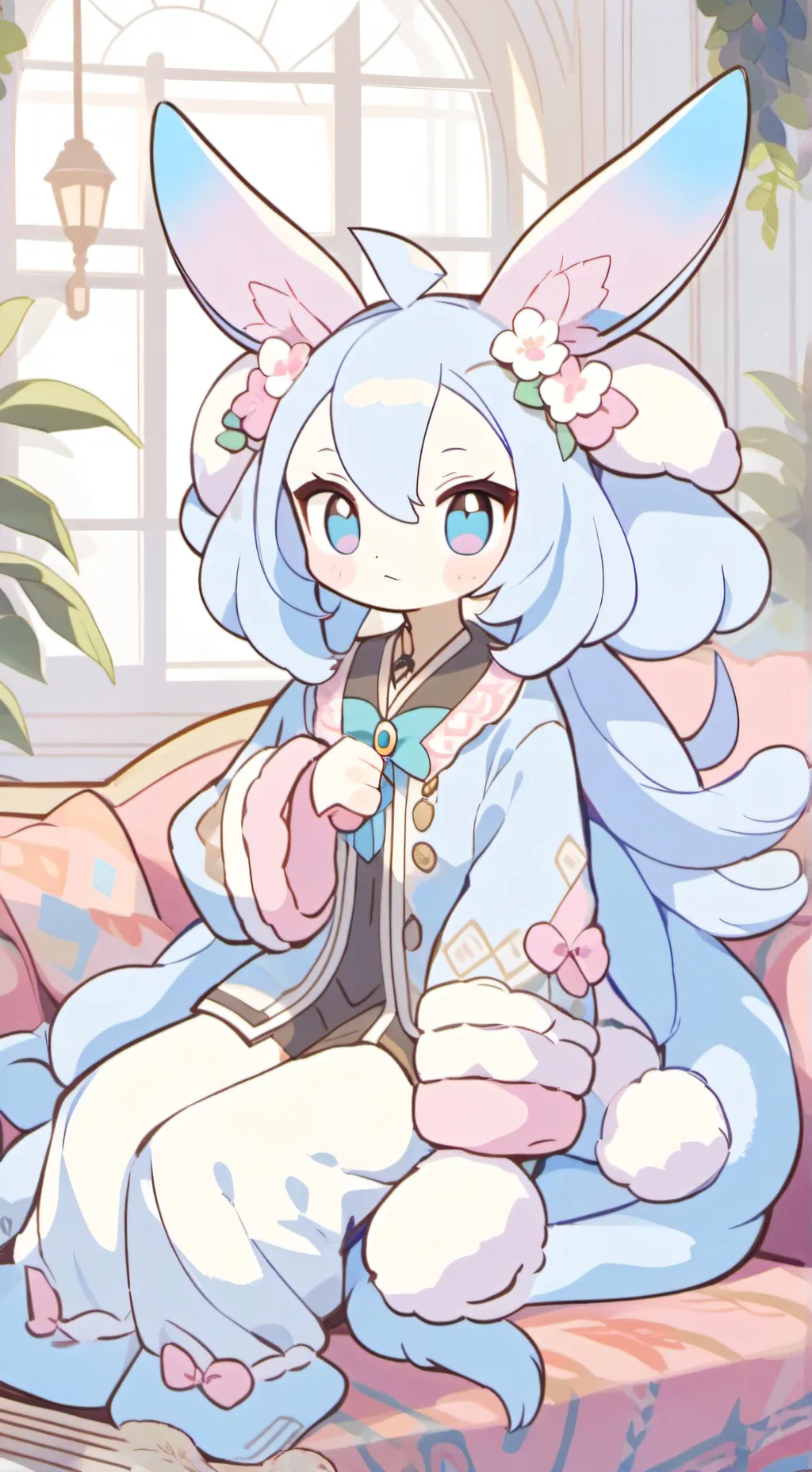 ai character: sylveon tf tg background