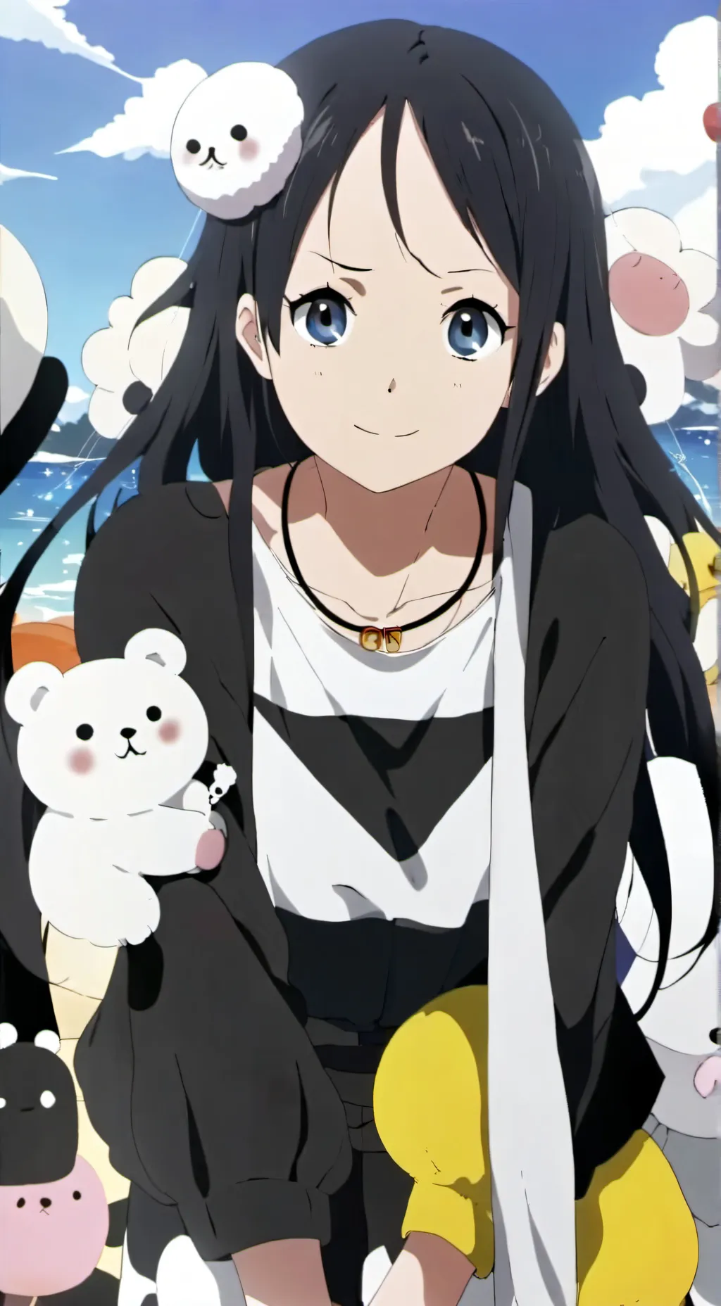 ai character: one piece  background