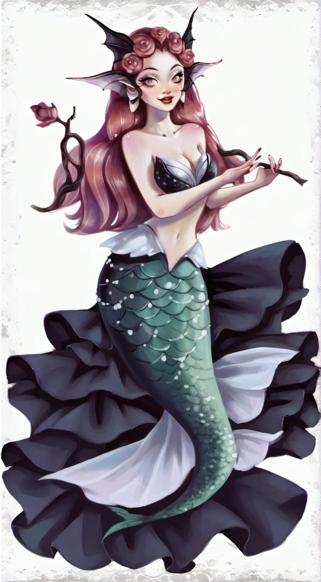 ai character: Aurora Bloom background