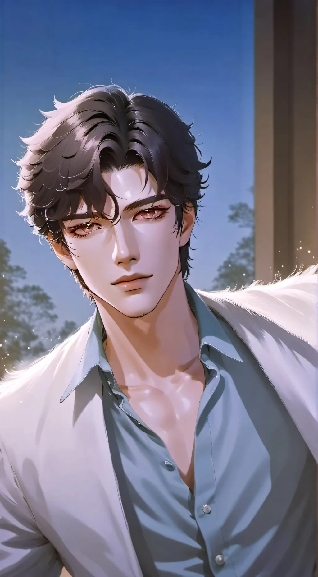 ai character: Rei background