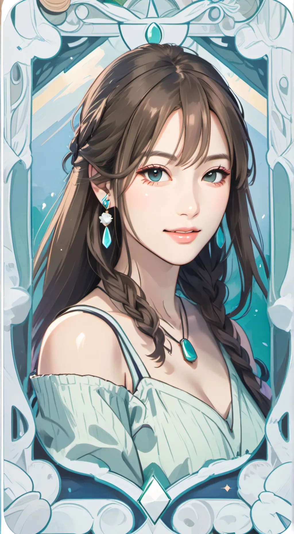 ai character: mariana  background