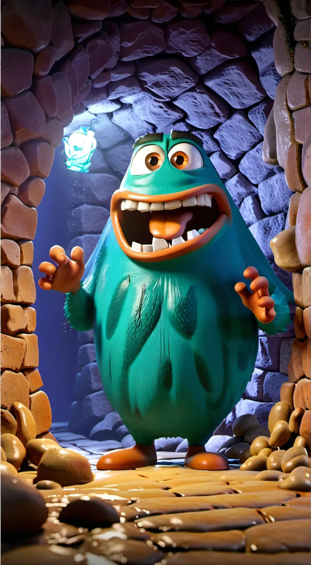 ai character: Glimbo background