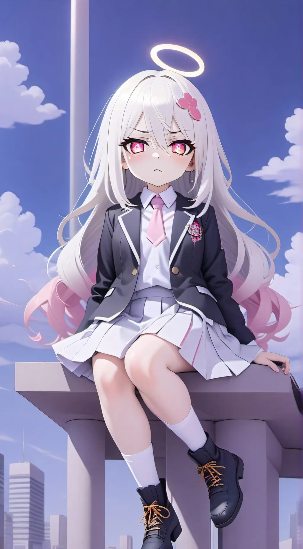 ai character: Gaby  background