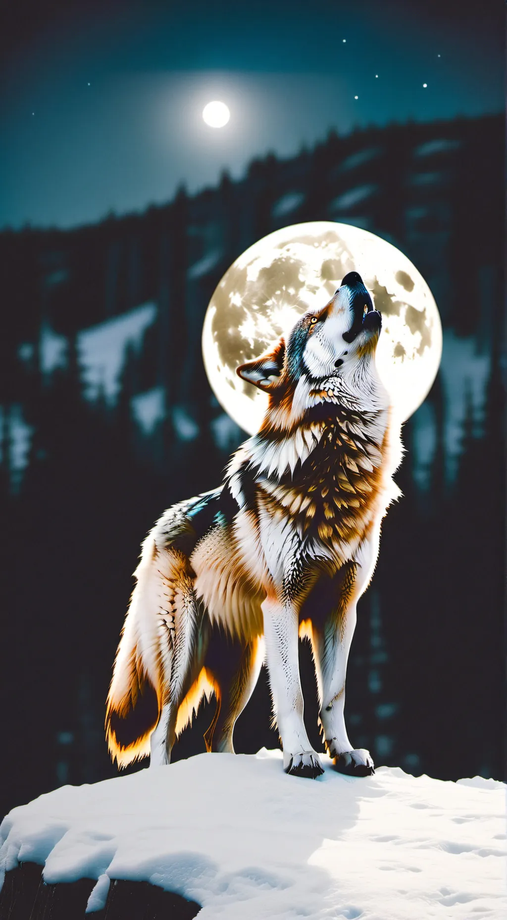 ai character: luna background