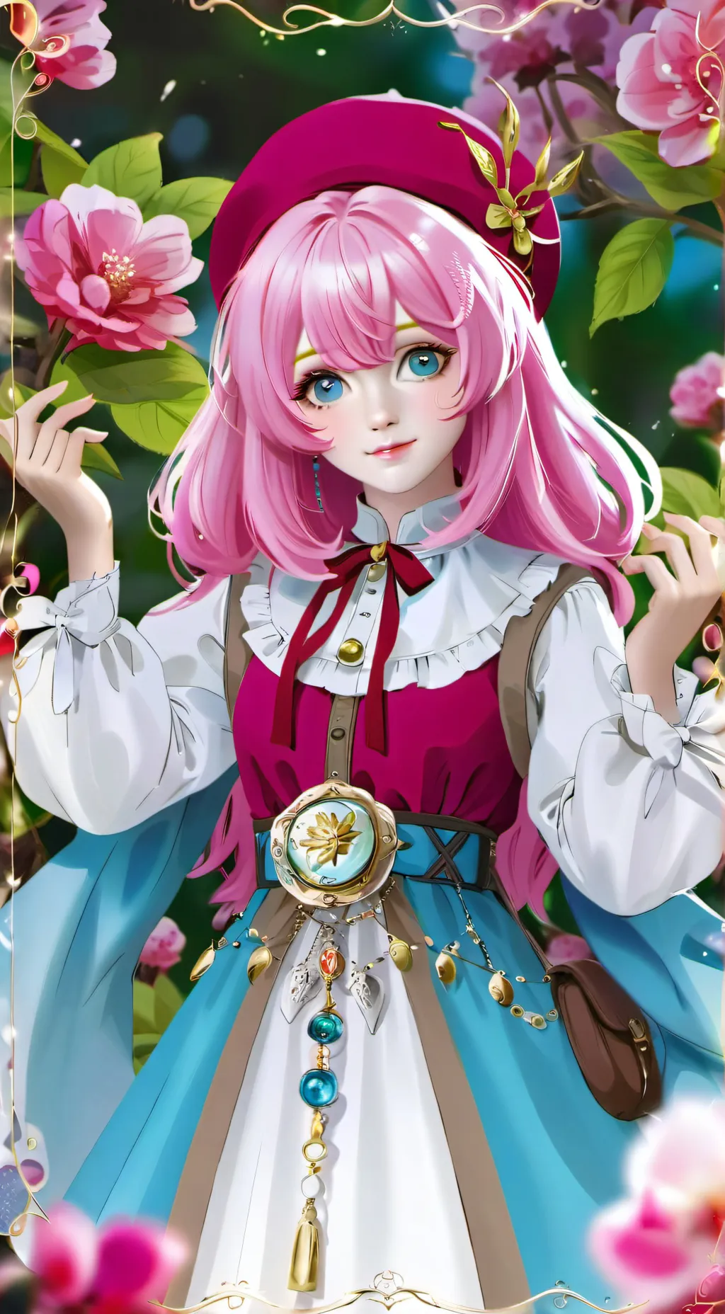 ai character: YR Crush background