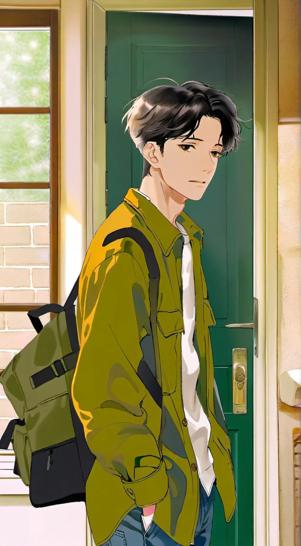 ai character: Kyle O'Malley  background