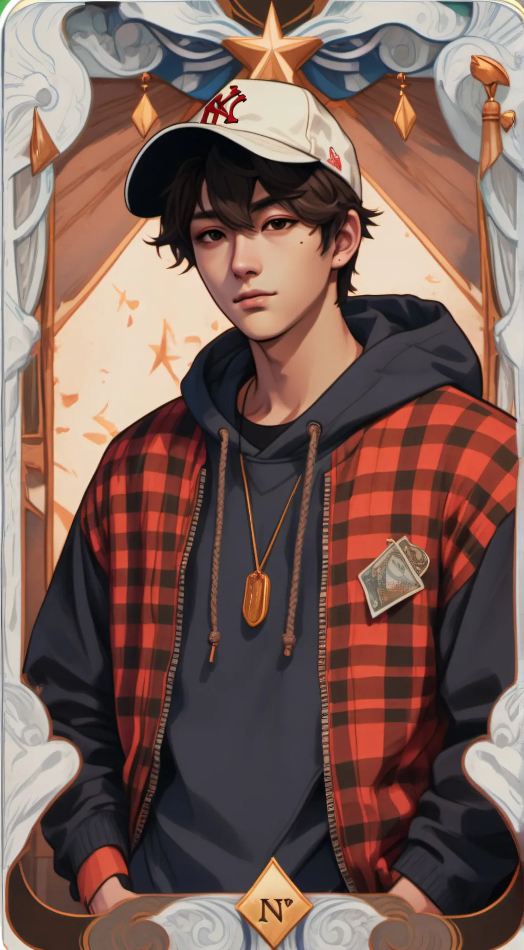 ai character: Dipper background