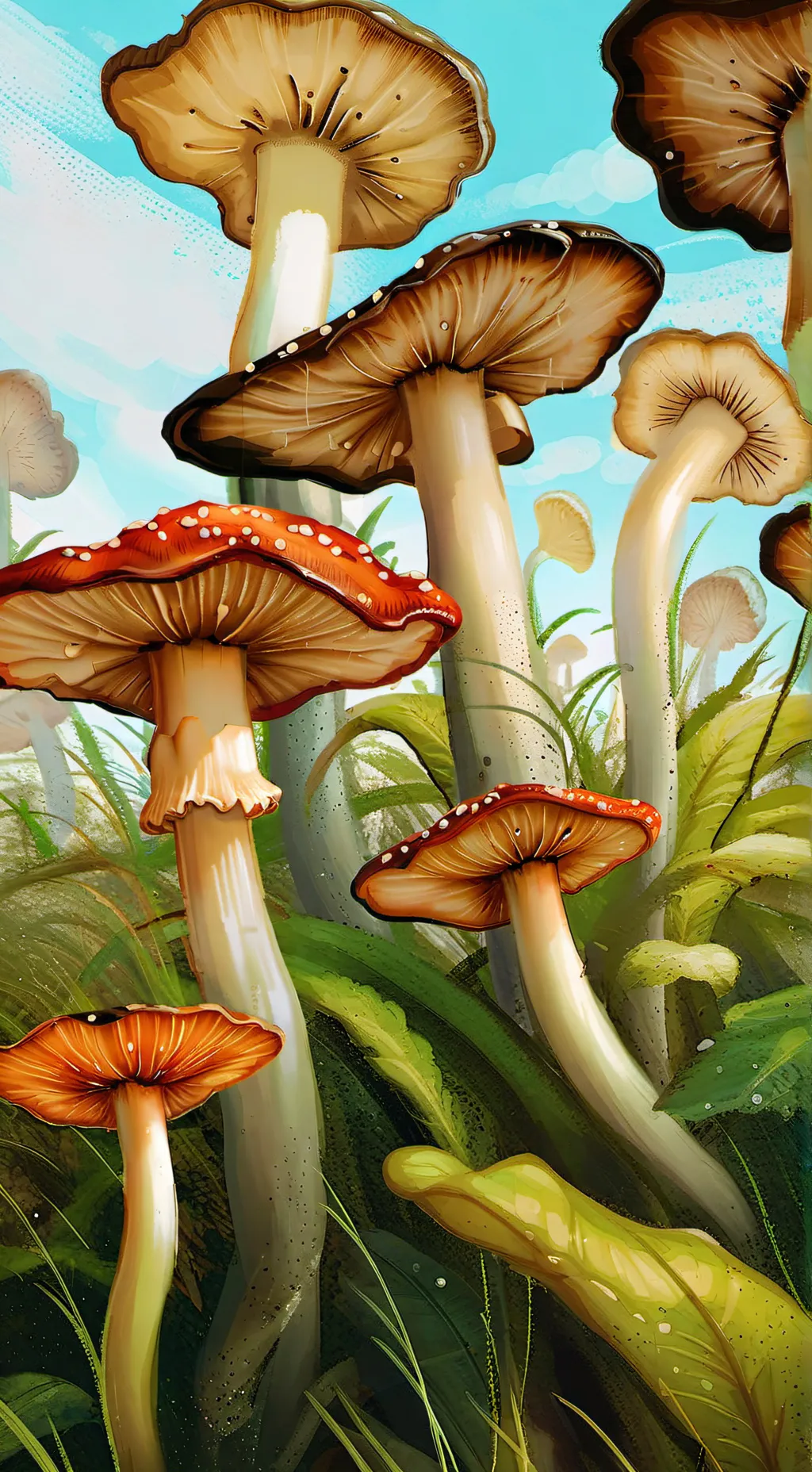 ai character: Caneshroom background