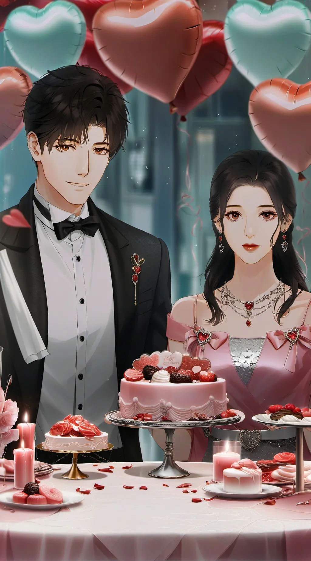 ai character: 2026 first kiss!! background