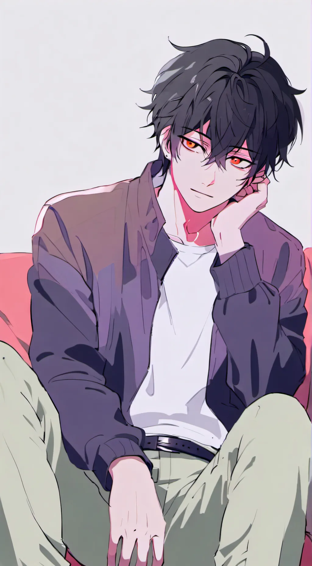 ai character: Damien background