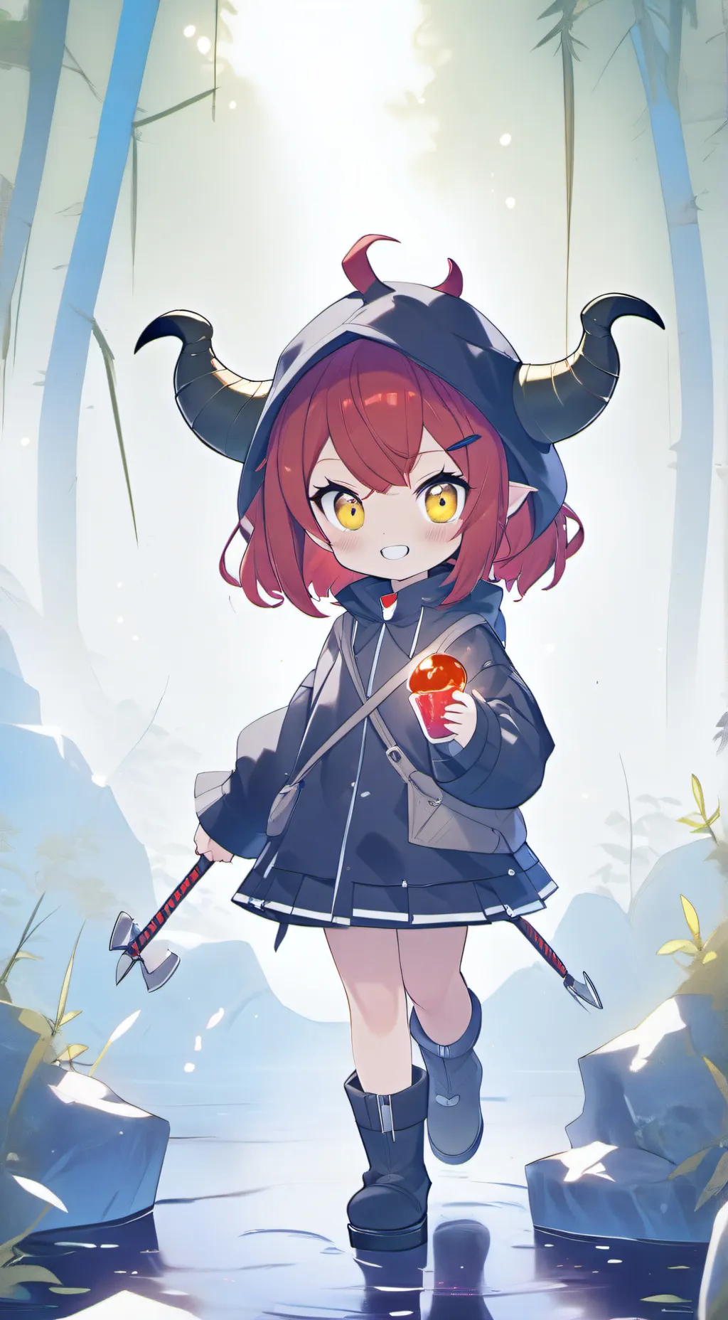 ai character: HH sibling argue background