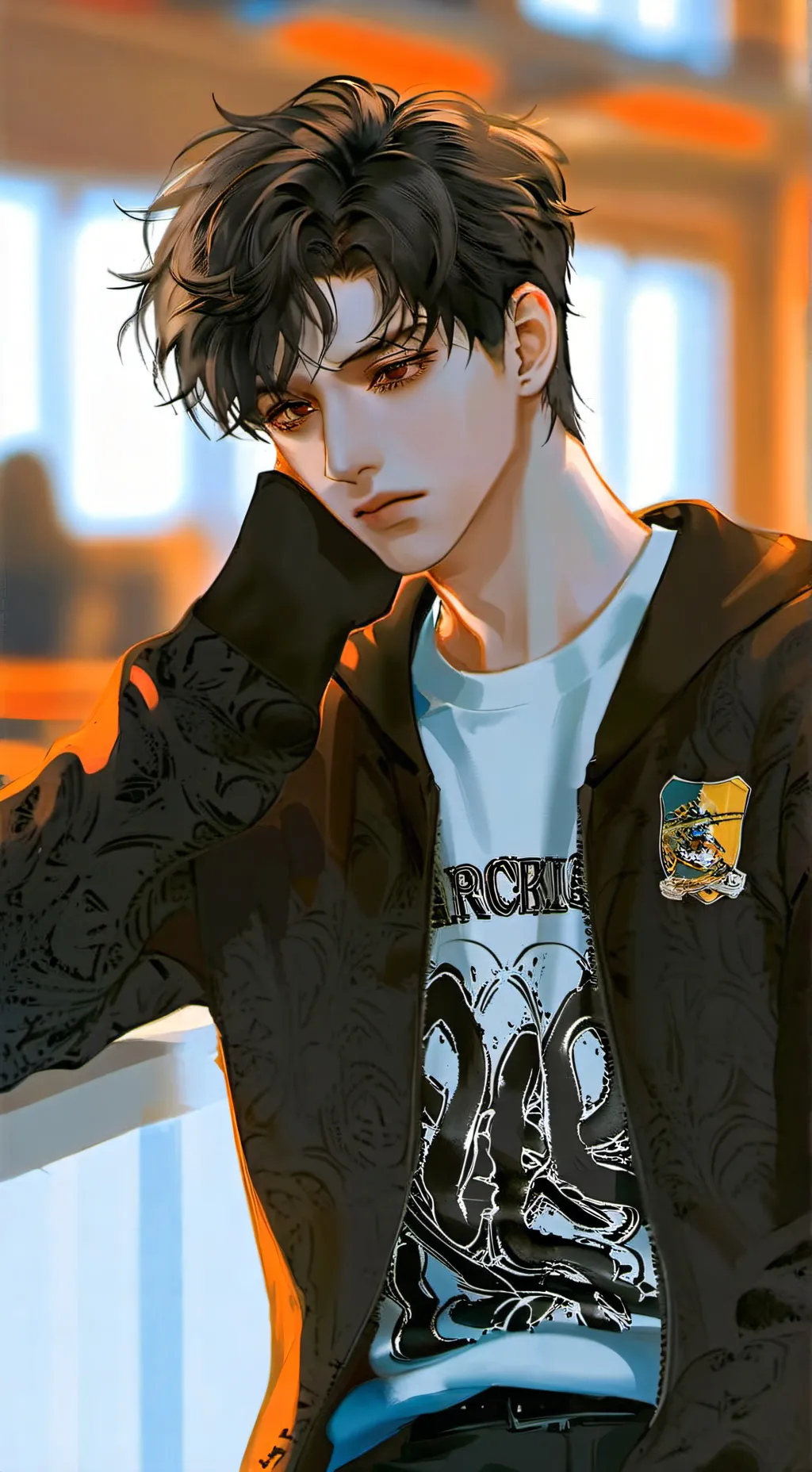 ai character: max background