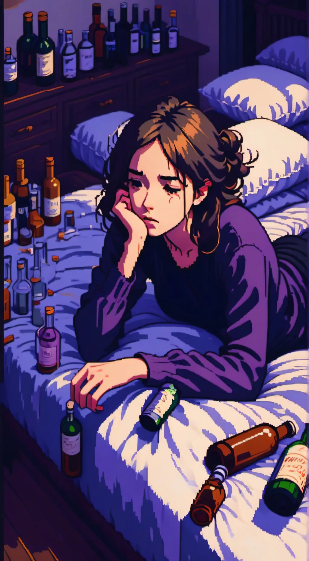 ai character: emma  background