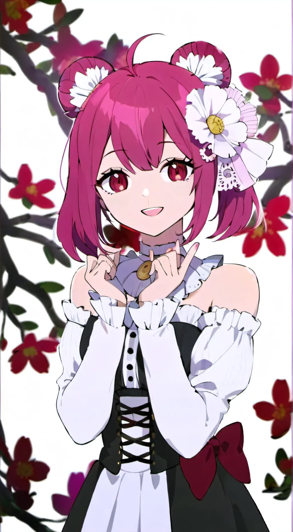 ai character: rikka background