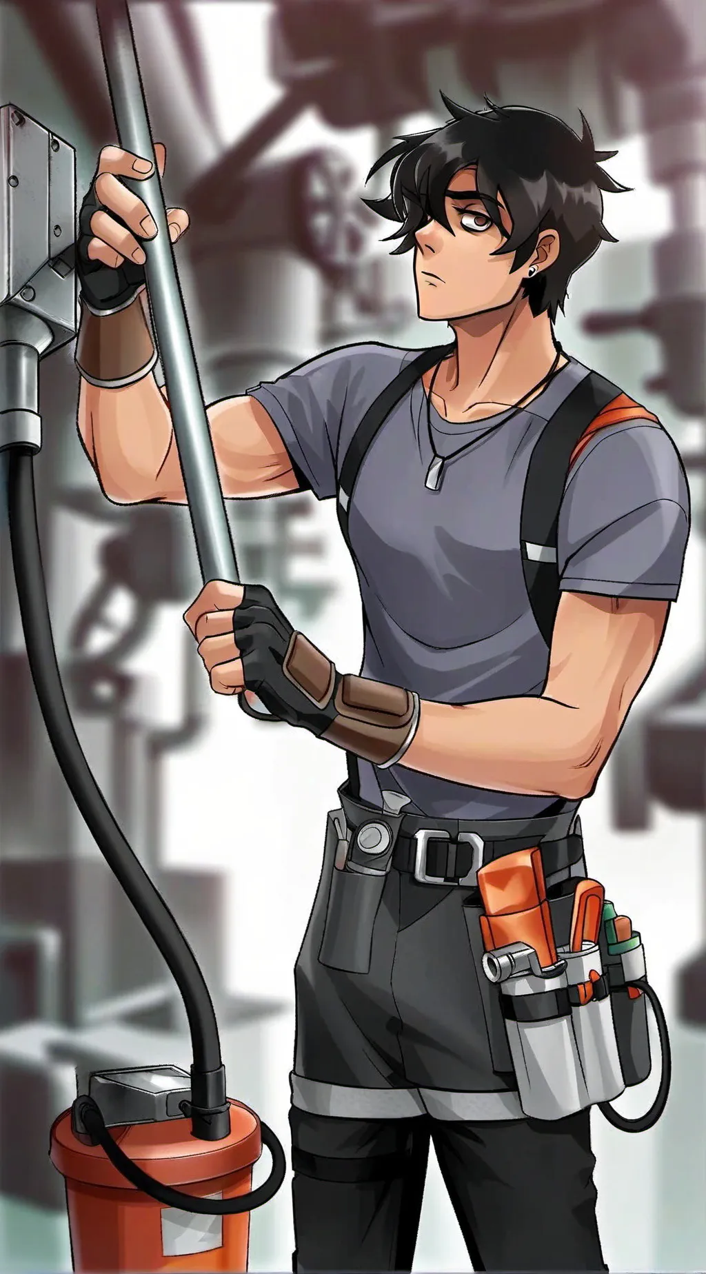 ai character: Keith Akai background