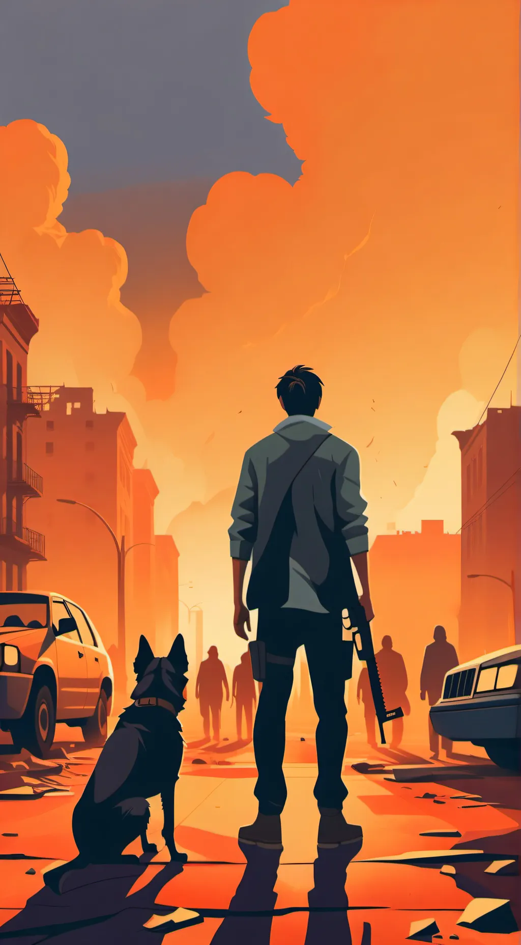 ai character: apocalypse SIM background