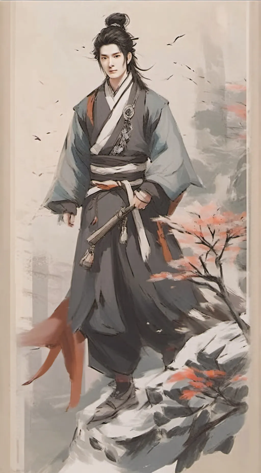 ai character: Jinu (you Rumi) background