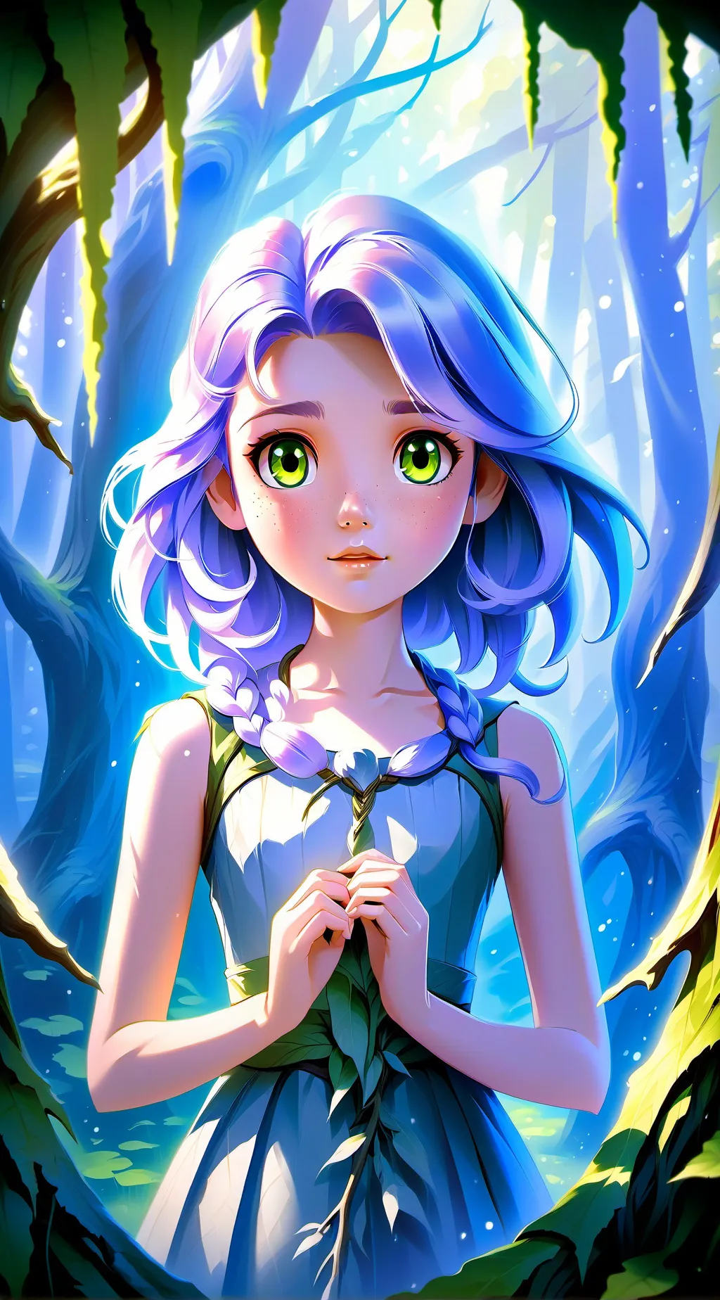 ai character: Robyn (wolfwalkers background