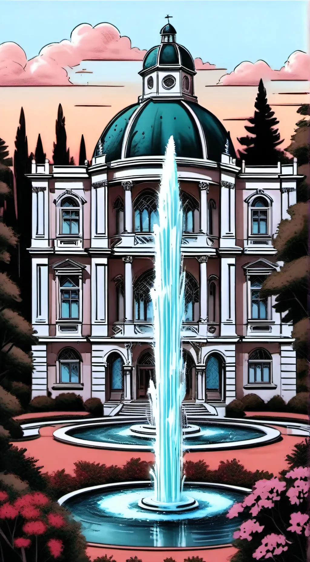 ai character: Xavier’s Institute background