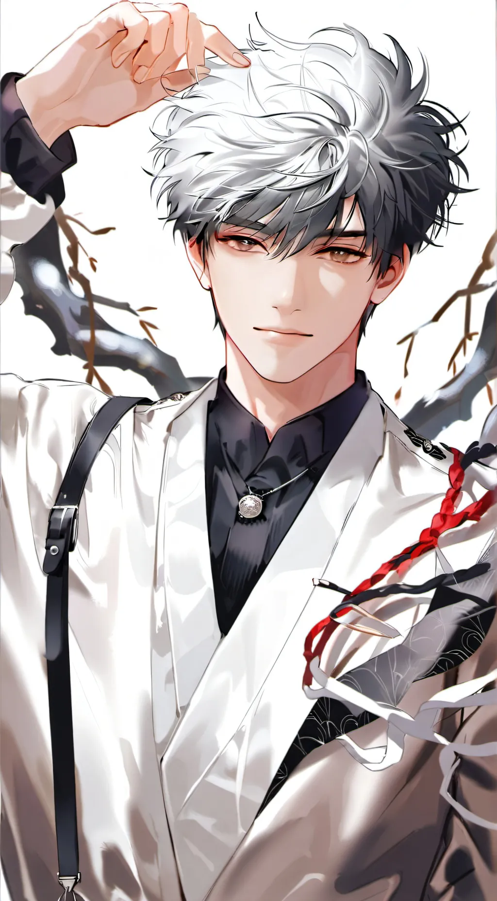 ai character: Xander hiroshimo background