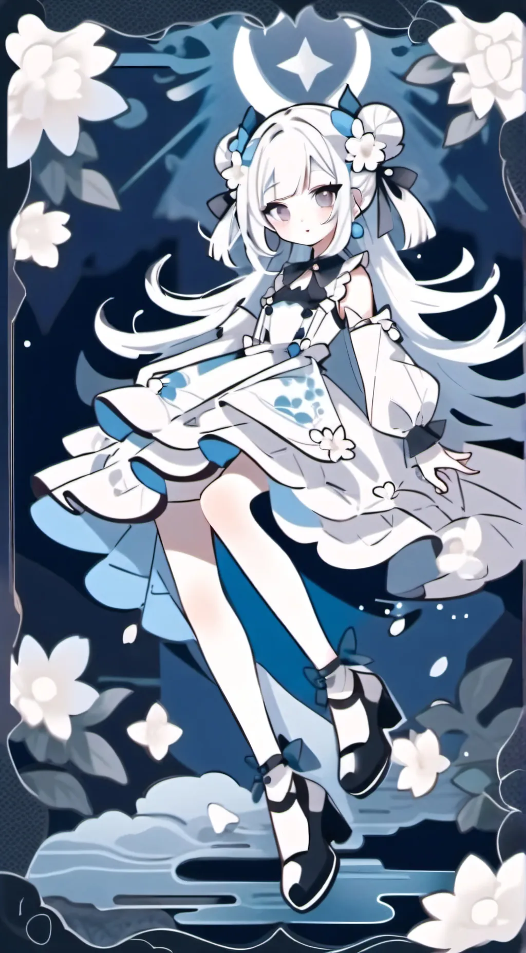 ai character: Dw pick me  background