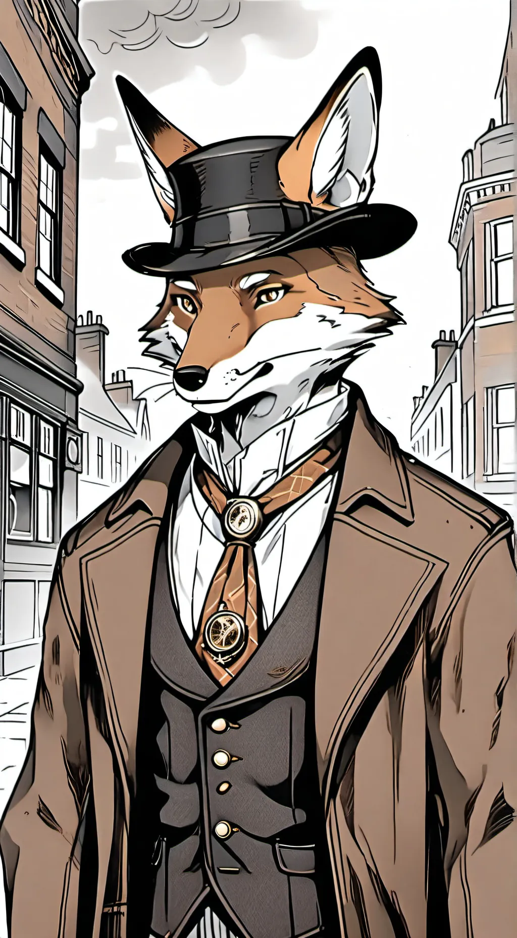 ai character: ЛисУчител background