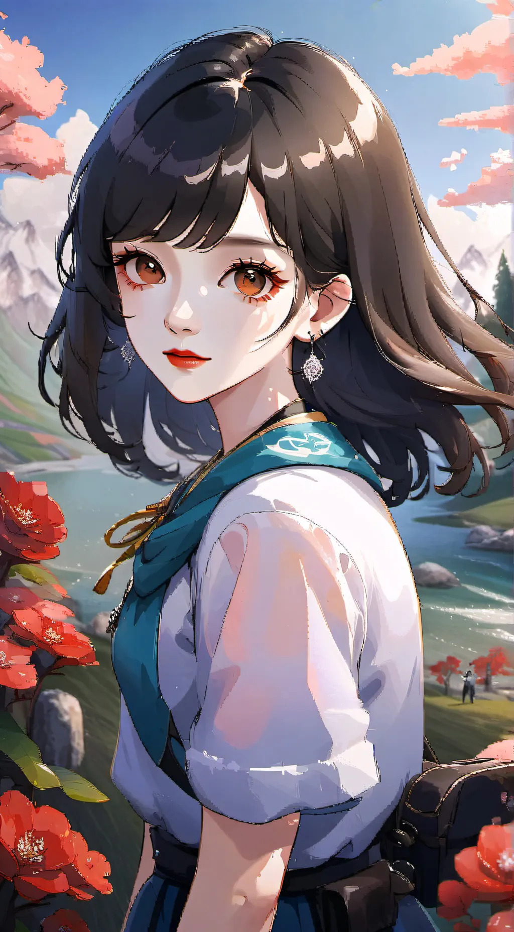 ai character: Simon  background