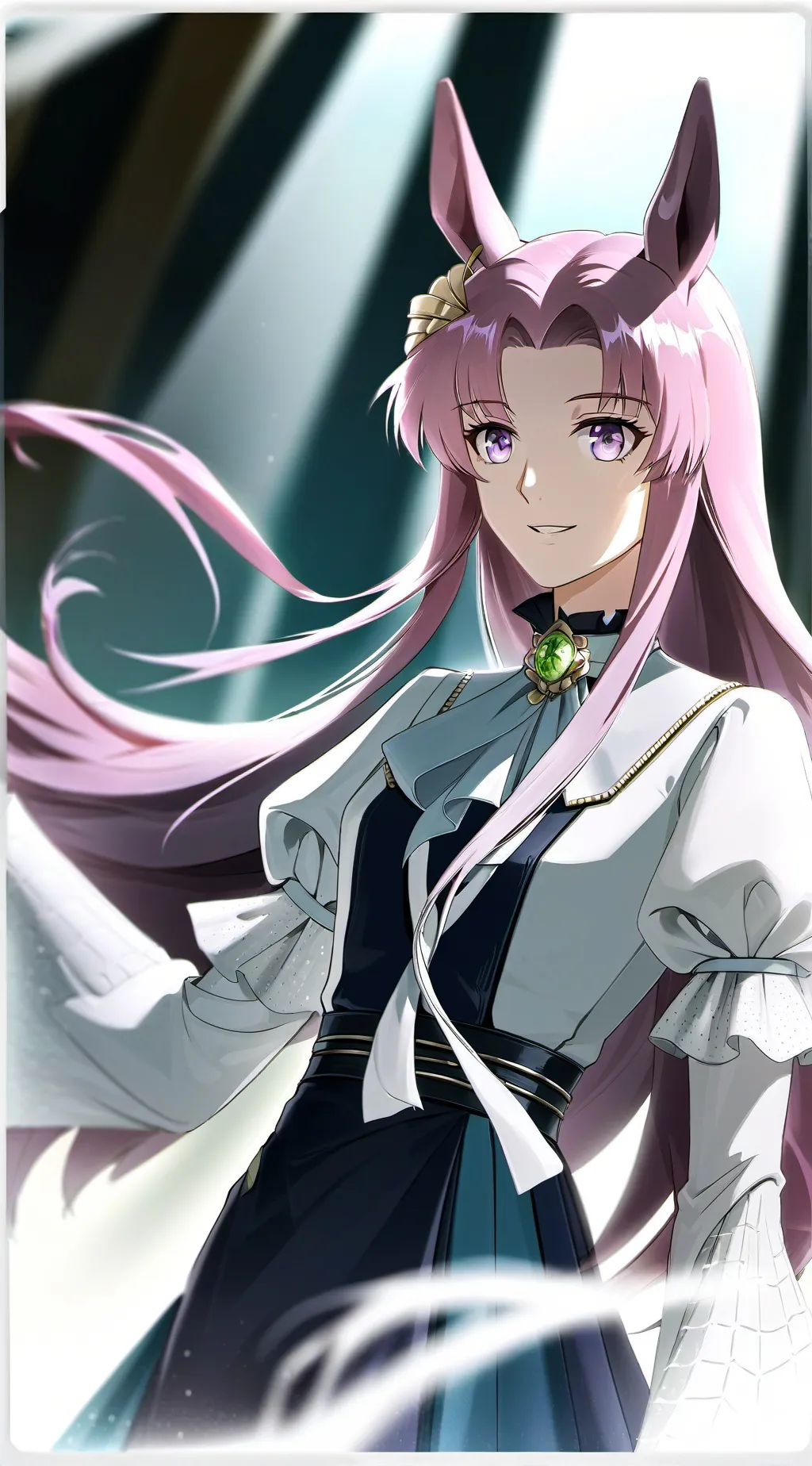 ai character: saga mc2  background