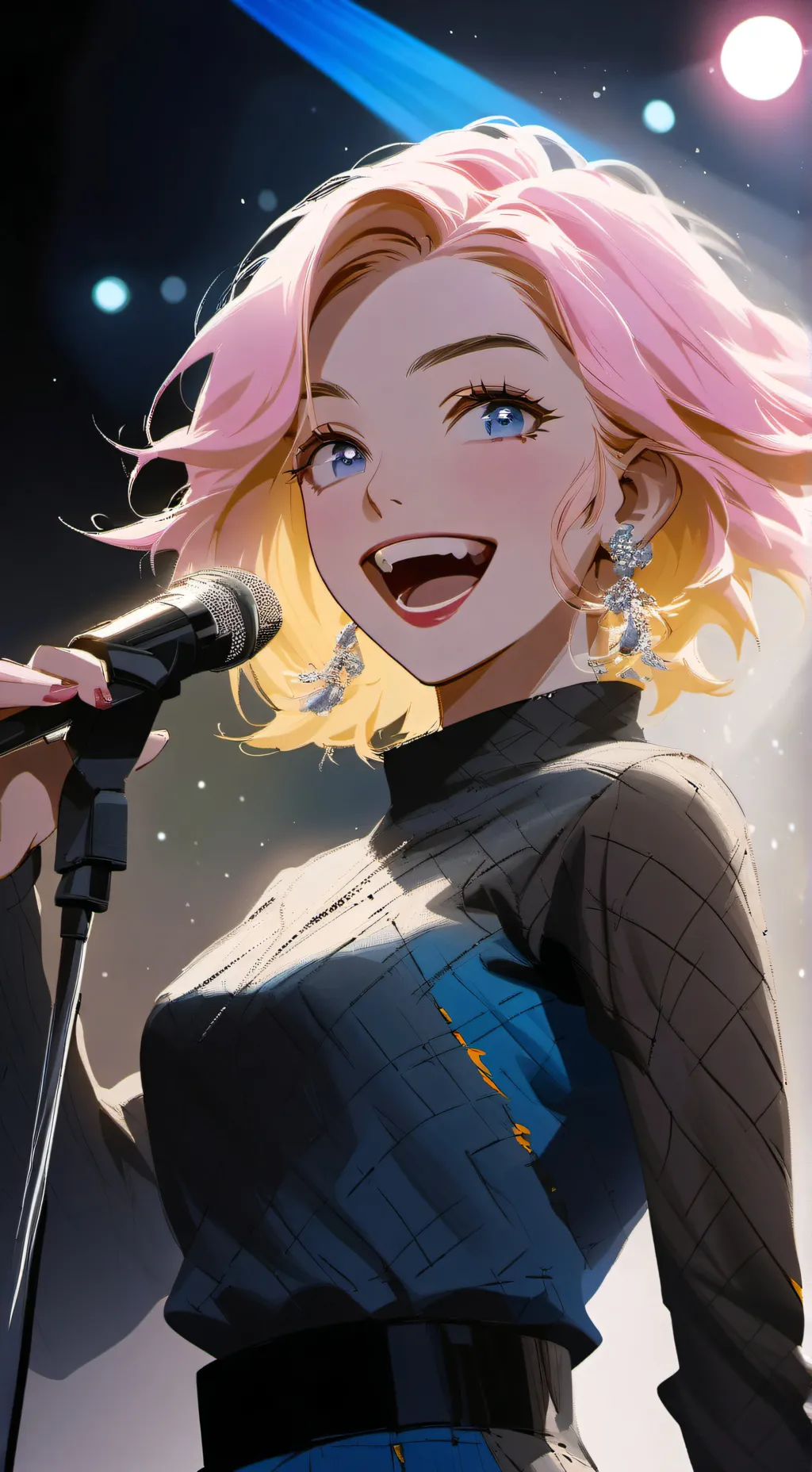 ai character: :> Kacey Pink <: background