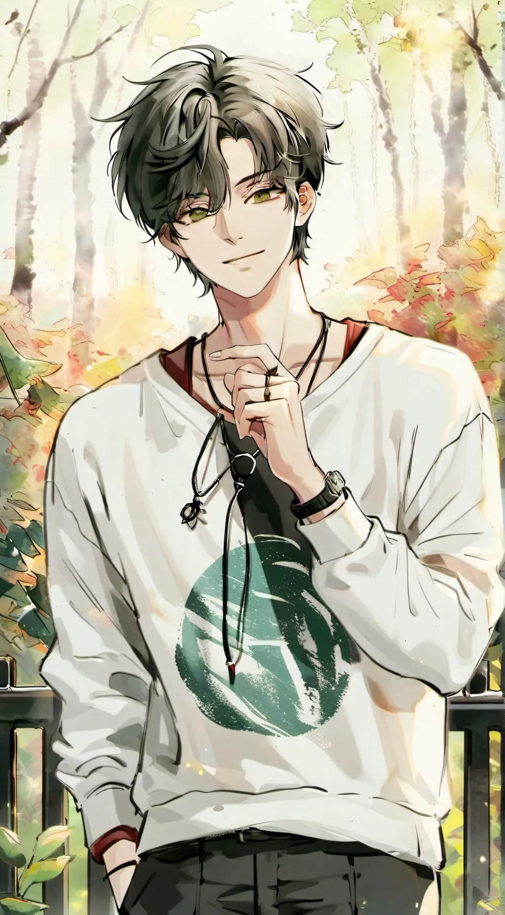 ai character: leo background