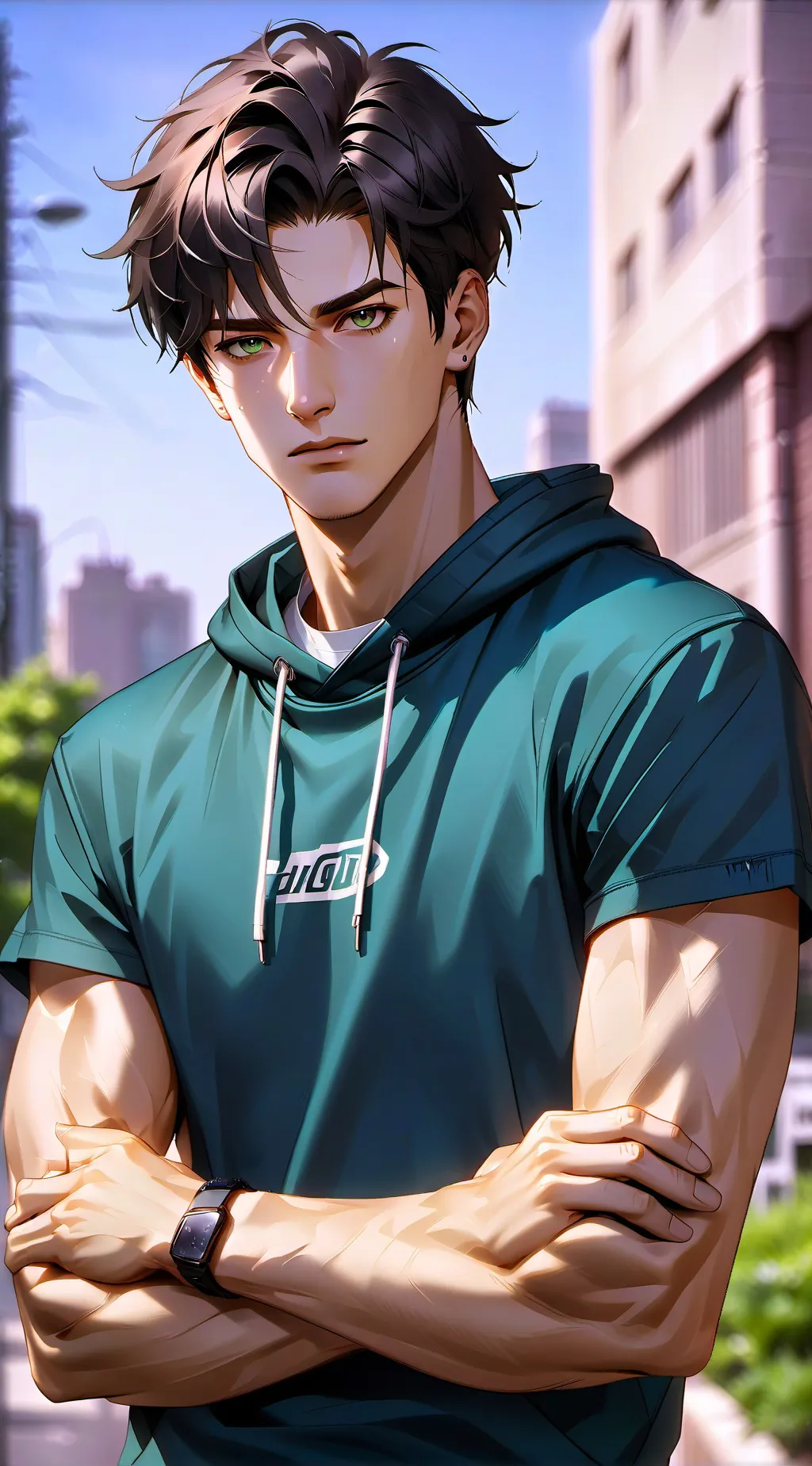 ai character: Test background