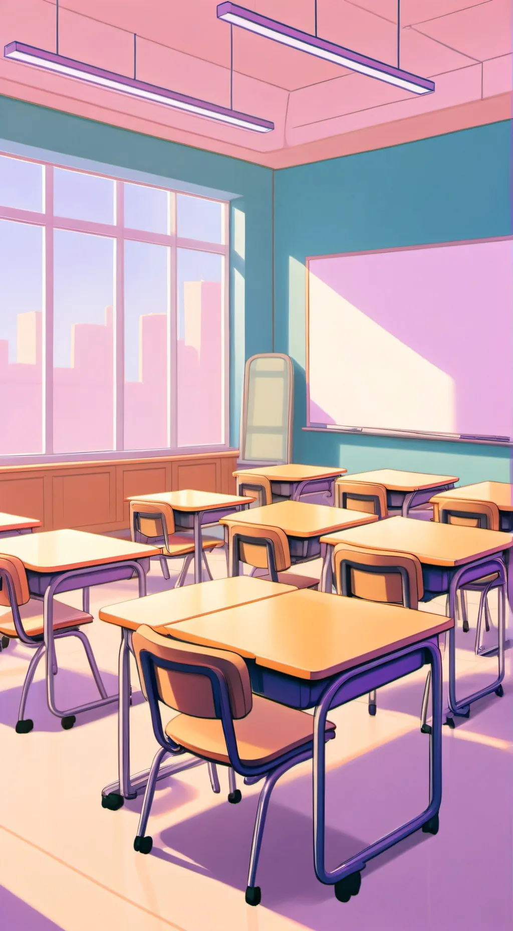 ai character: School 🏫 background