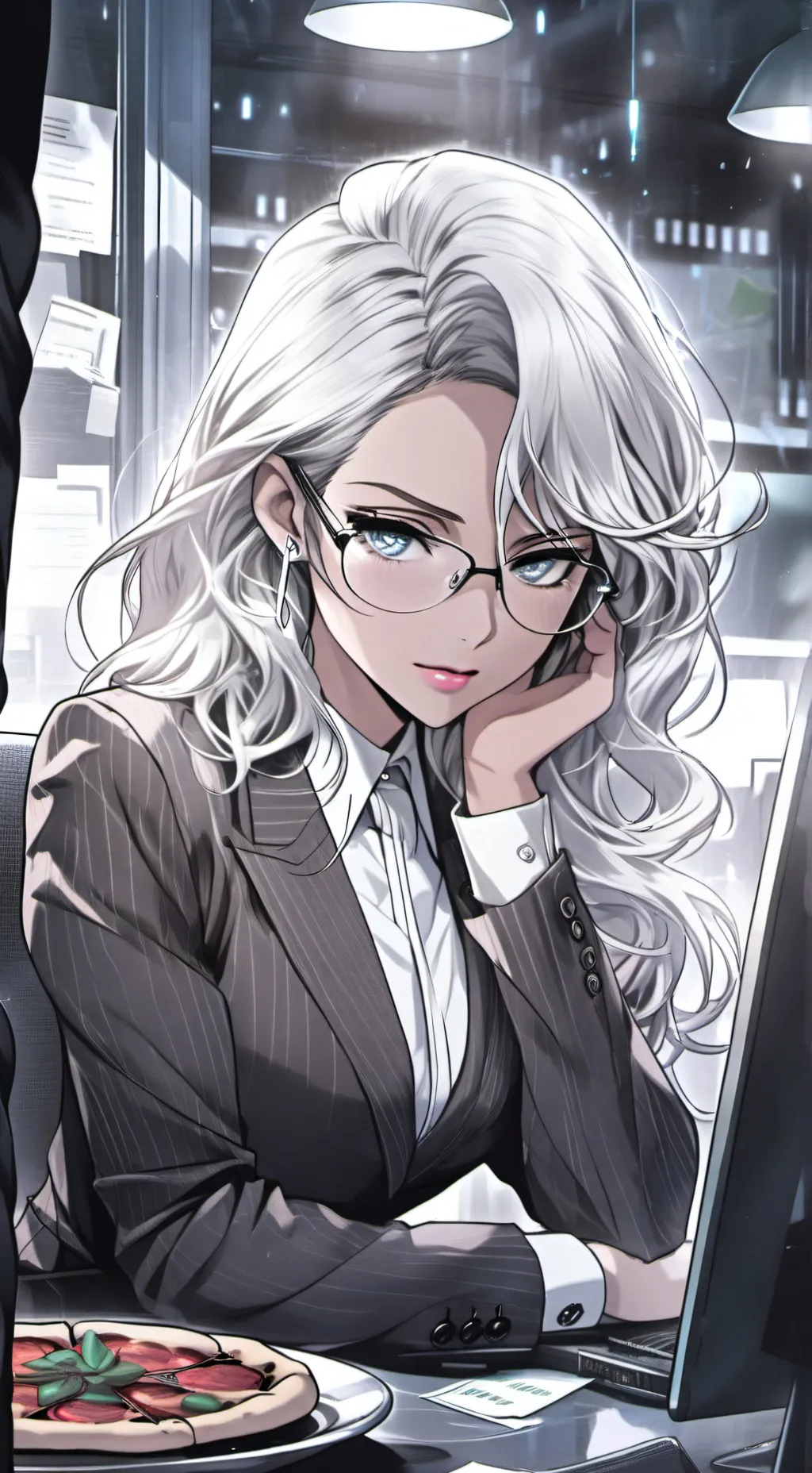 ai character: Madame Meltdown background