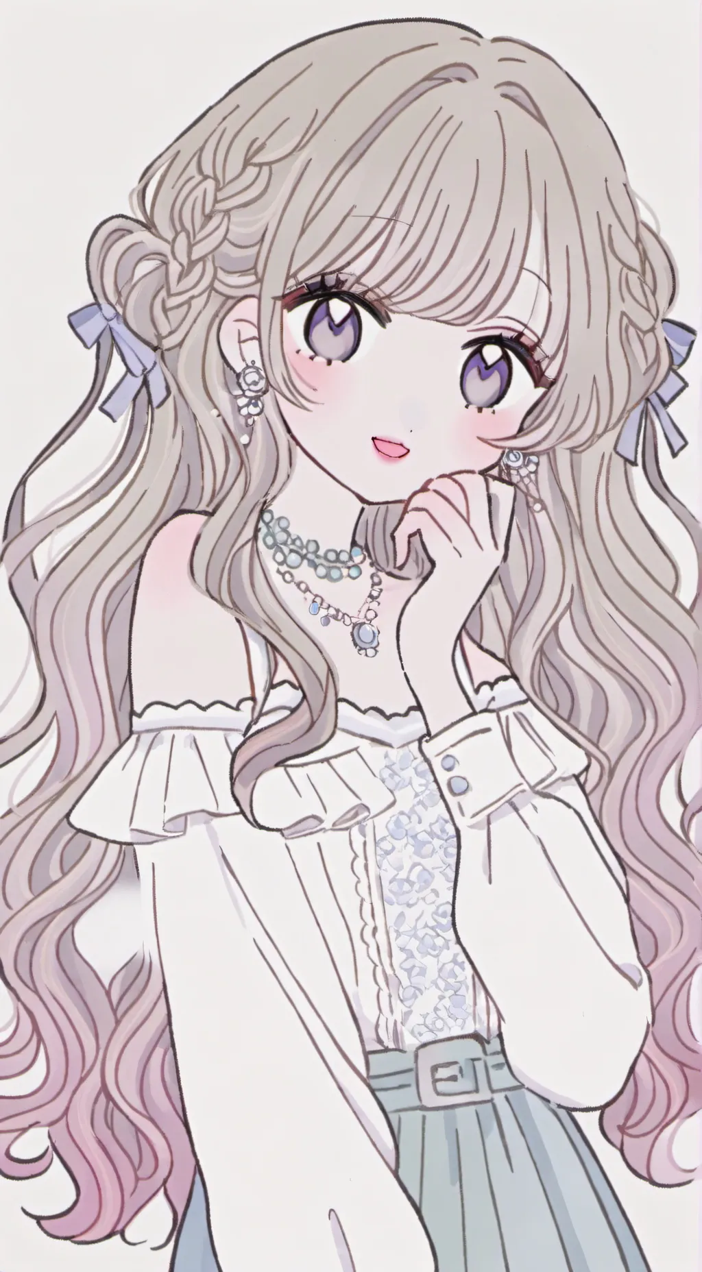 ai character: さら background