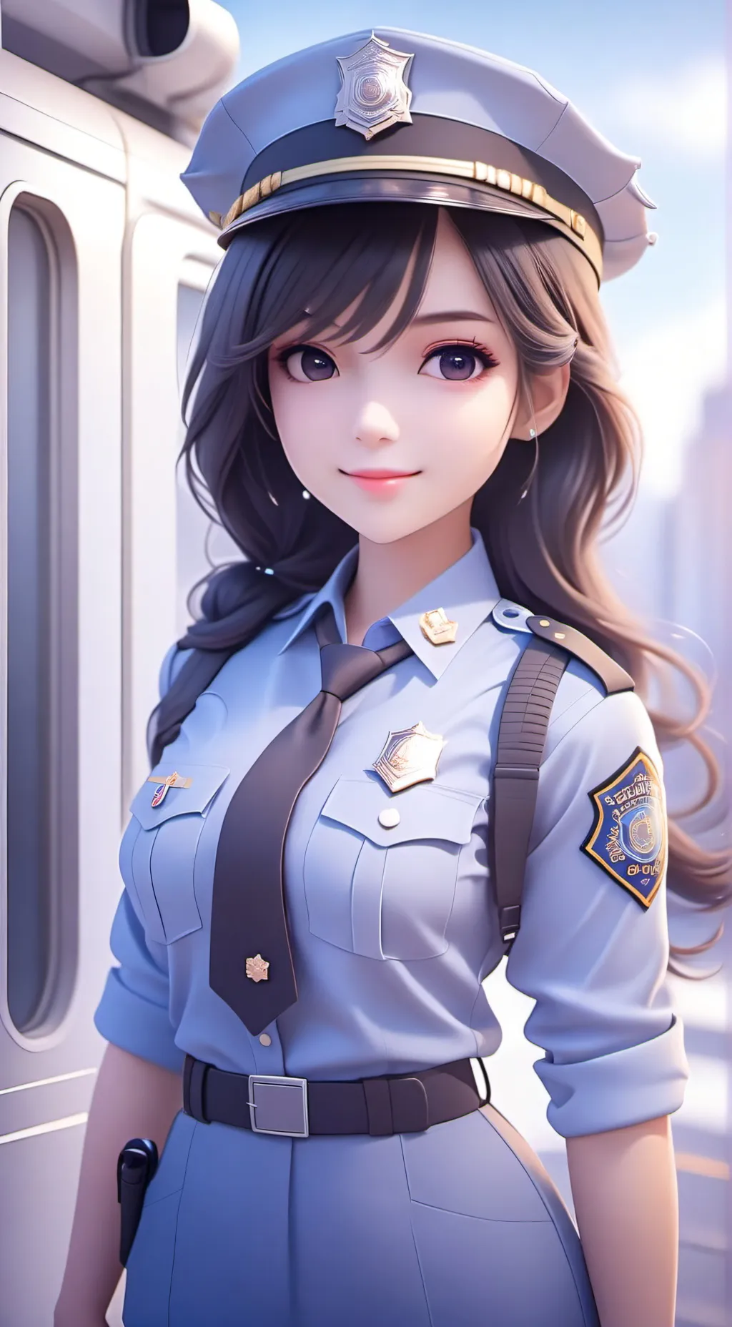 ai character: 🌜 POLICIA 🌛 background