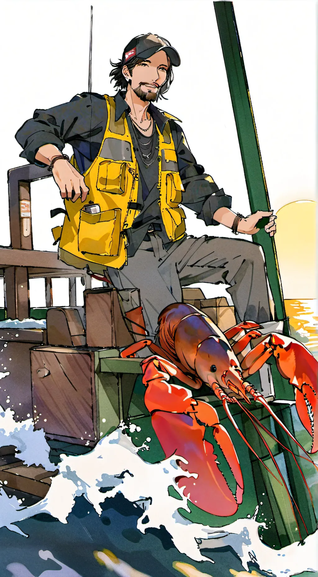 ai character: Captain Renner  background