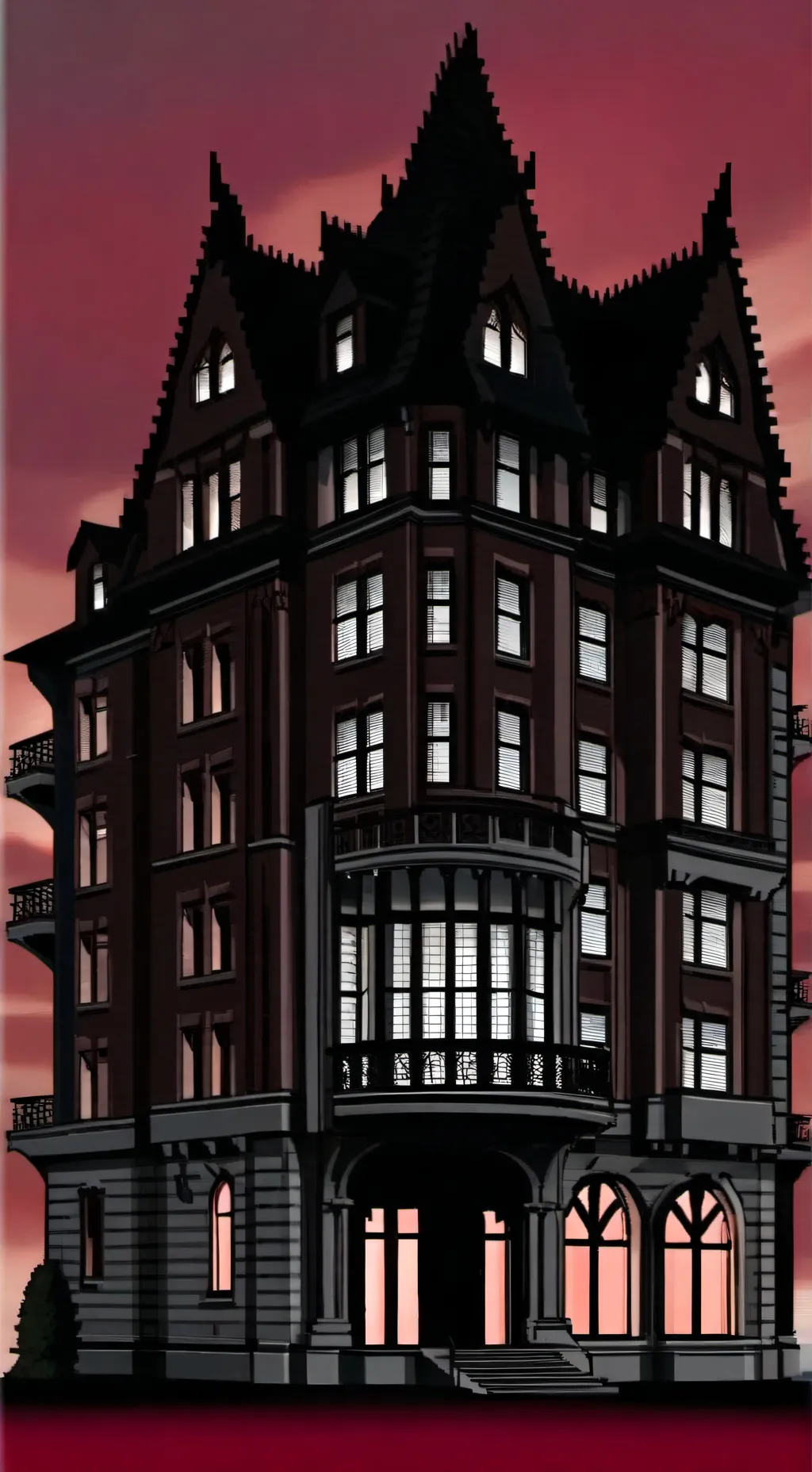 ai character: HH Y/n goes insane background