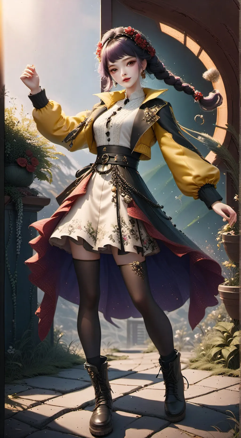 ai character: KPDH SLEEPOVER! background