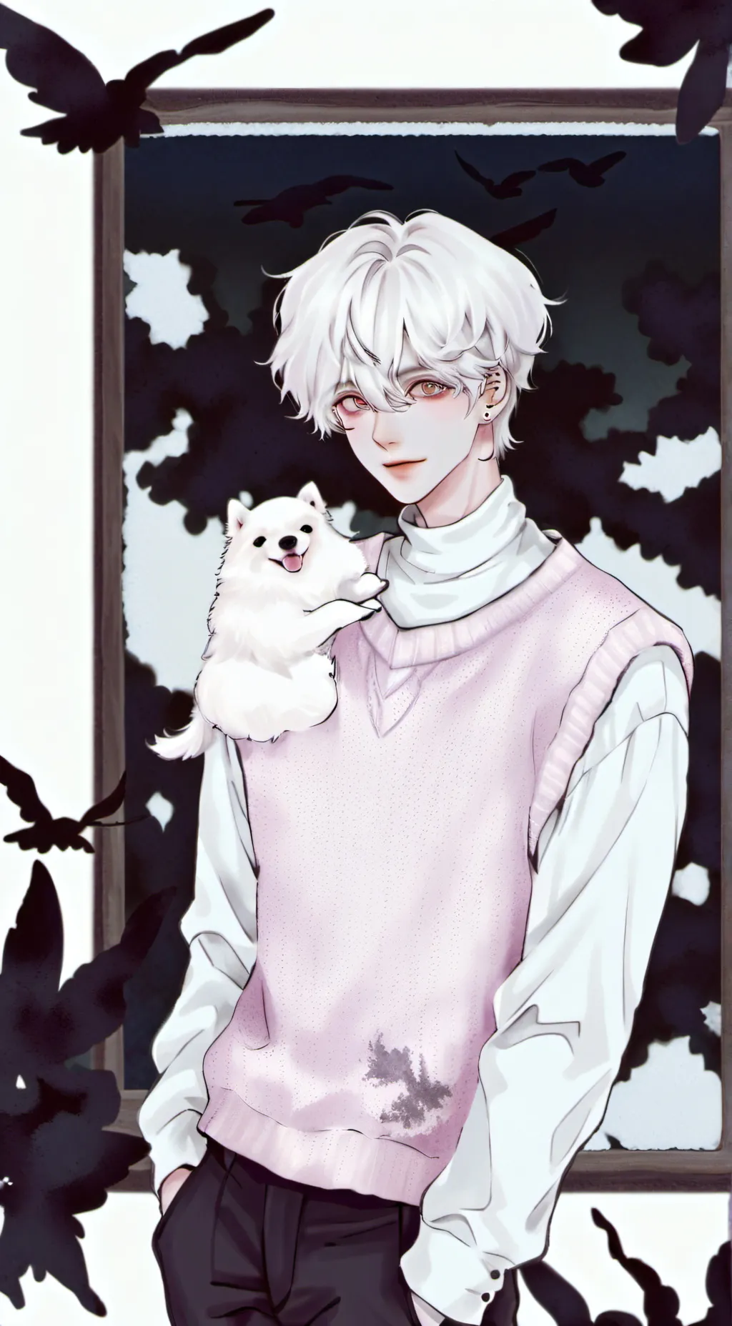 ai character: August background